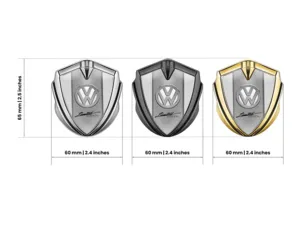 VW Badge Fender Custom Disegno Forza Personalizzabile